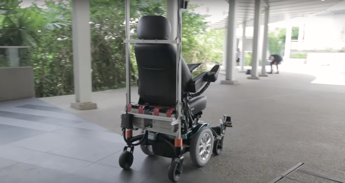 Featured video: A self-driving wheelchair