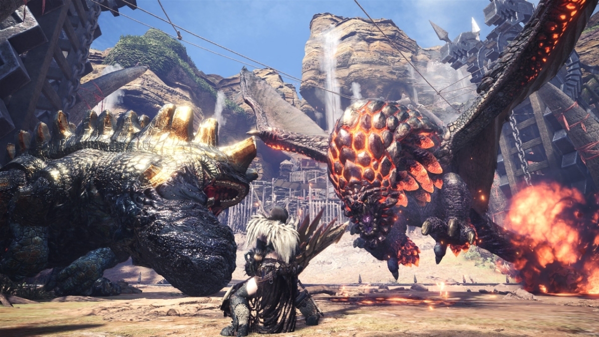 Why does smashing a monster in the face in Monster Hunter World feel so good?