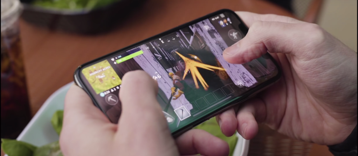 Here’s how Fortnite Battle Royale looks on smartphone