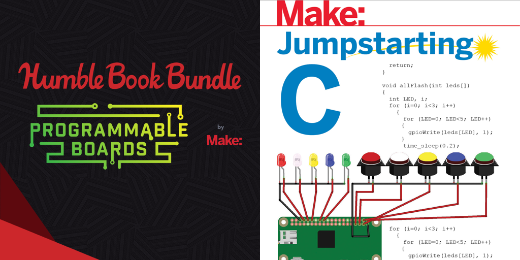 EGaming, the Humble Book Bundle: Programmable Boards is LIVE!