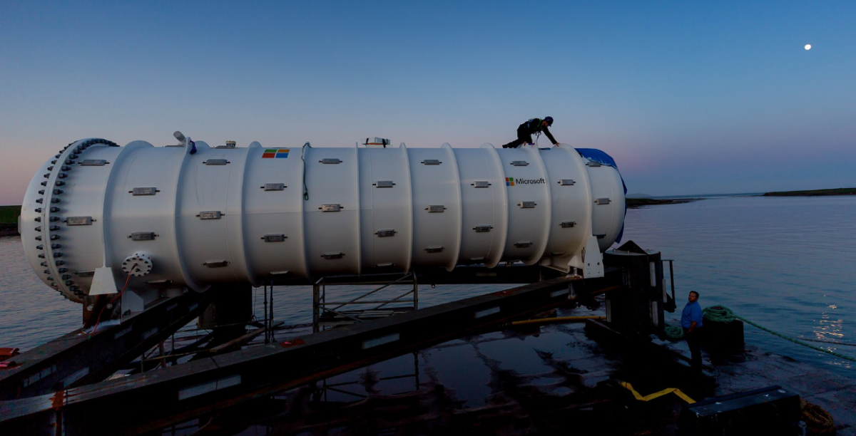 Microsoft Just Put a Data Center on the Bottom of the Ocean