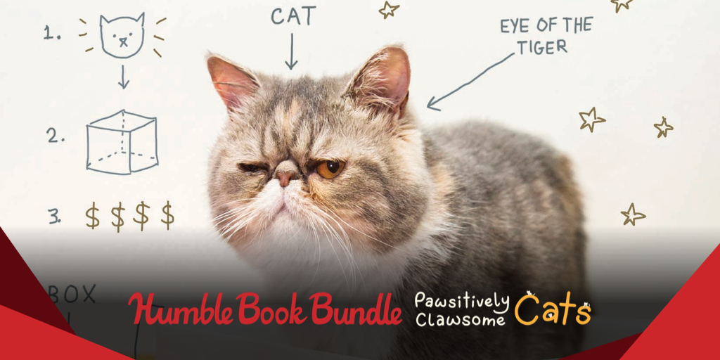 EGaming, the Humble Book Bundle: Pawsitively Clawsome Cats is LIVE!