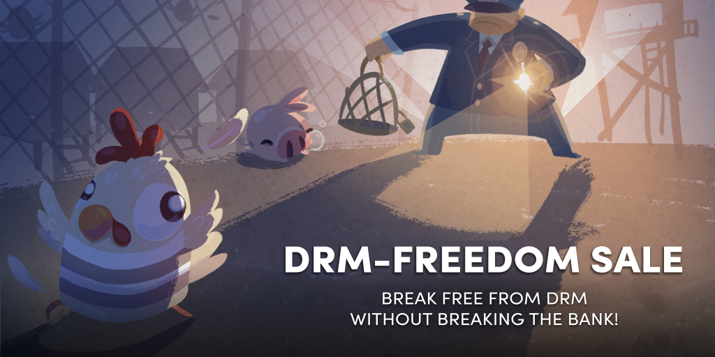 EGaming, the DRM-Freedom Sale is LIVE in the Humble Store!