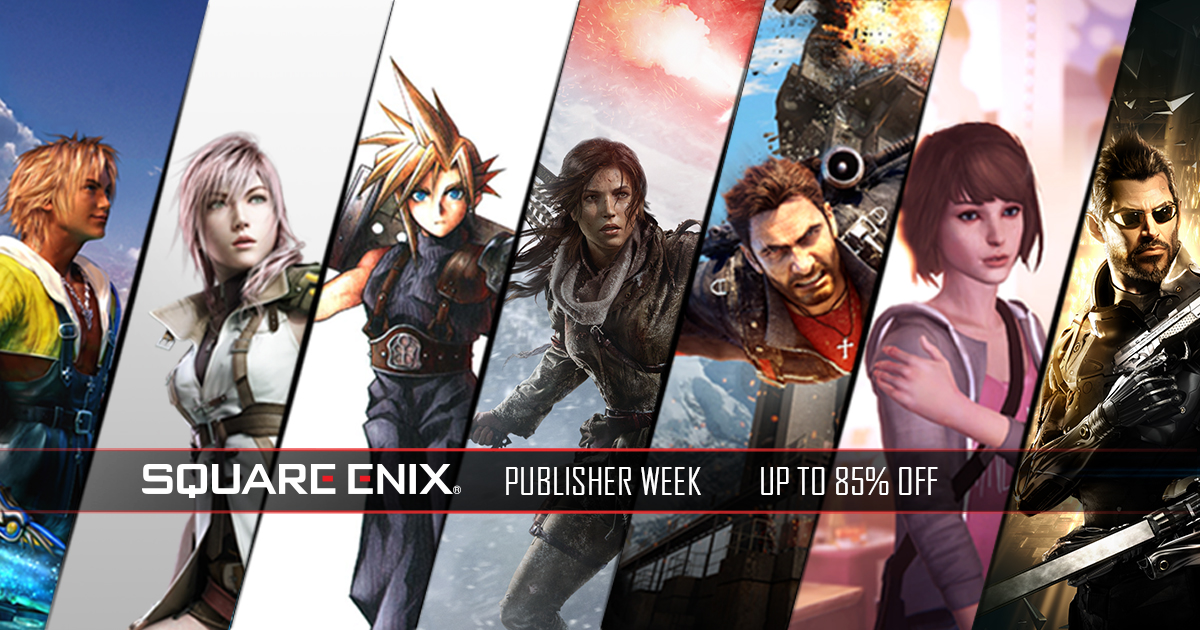 EGaming, Square Enix Publisher Week is LIVE in the Humble Store!