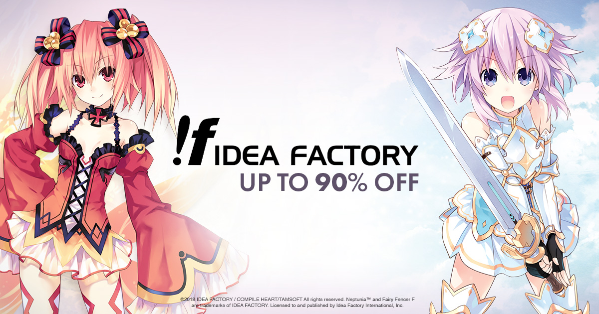 EGaming, the Idea Factory Sale is LIVE in the Humble Store!