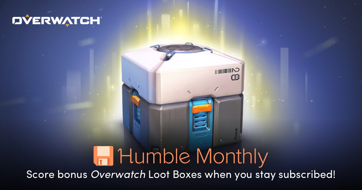 EGaming, get Overwatch in the October Humble Monthly!