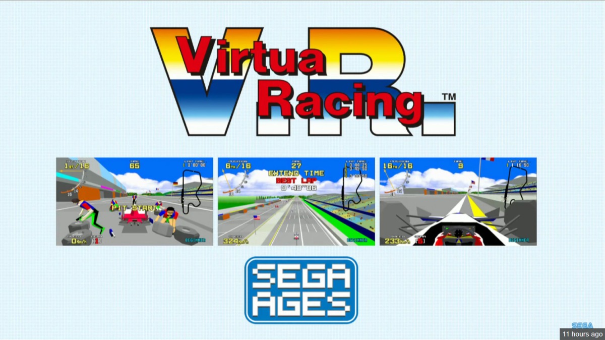 Sega and M2 are bringing Virtua Racing to the Switch