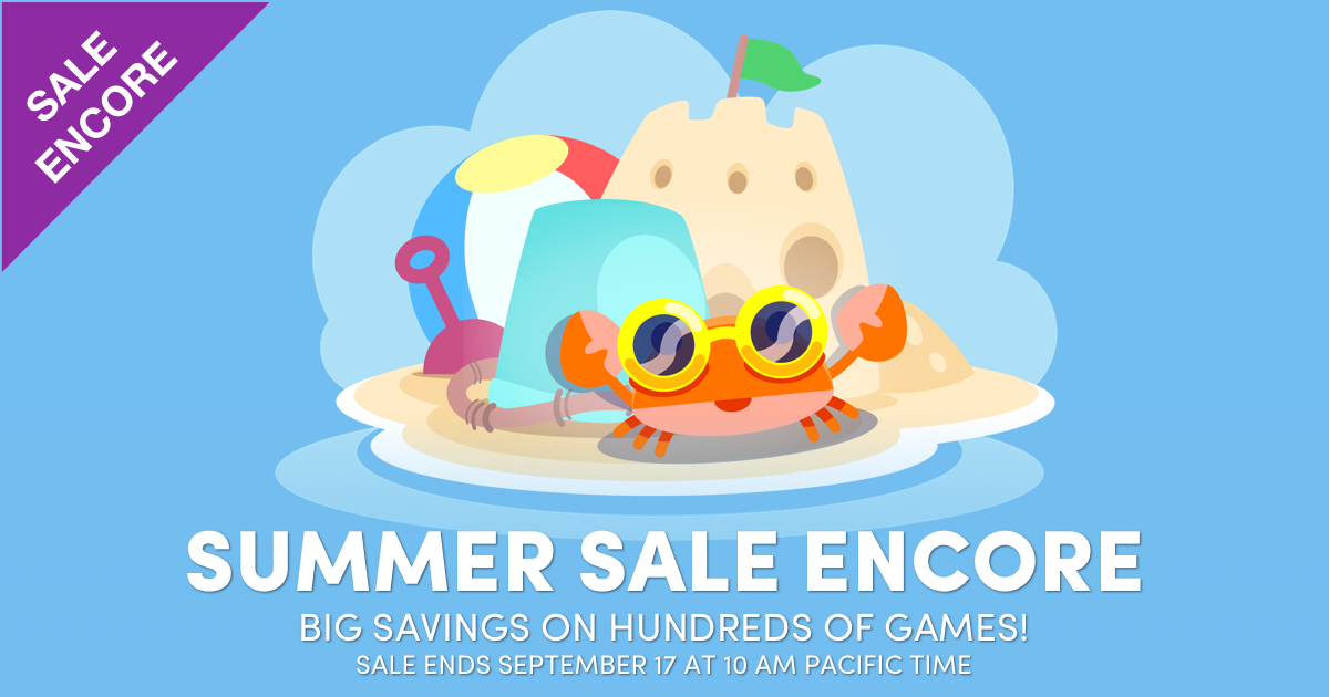 EGaming, the Summer Sale Encore is LIVE in the Humble Store!